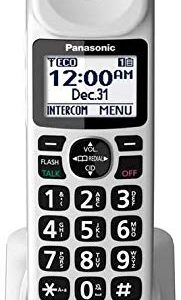 Panasonic KX-TGM420W + (2)KX-TGMA44W Amplified Cordless Phone with Digital Answering Machine Expandable upto 6 Handsets and Voice Volume Booster 40 dB