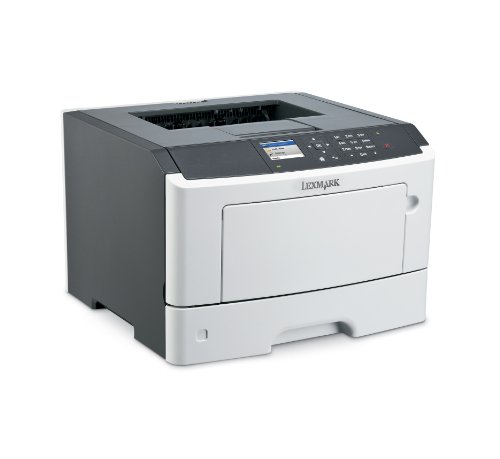 Lexmark MS510dn Compact Monochrome Laser Printer, Network Ready, Duplex Printing and Professional Features,Black/Grey