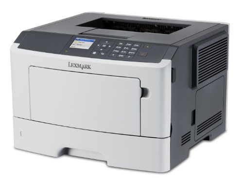 Lexmark MS510dn Compact Monochrome Laser Printer, Network Ready, Duplex Printing and Professional Features,Black/Grey