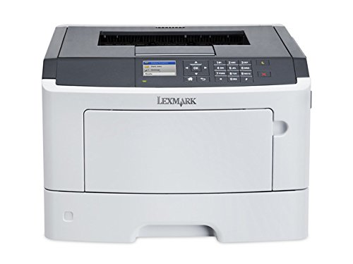 Lexmark MS510dn Compact Monochrome Laser Printer, Network Ready, Duplex Printing and Professional Features,Black/Grey