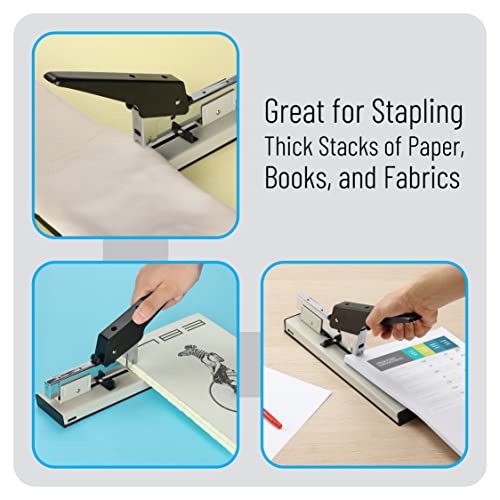 Mr. Pen- Heavy Duty Stapler with 1000 Staples, 100 Sheet High Capacity, Office Stapler, Desk Stapler, Big Stapler, Paper Stapler, Commercial Stapler, Large Stapler, Industrial Stapler, Heavy Stapler