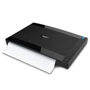 VIISAN 3240 A3 Large Format Flatbed Scanner, 2400 DPI, Scan 12"x 17" in 4 sec, Frameless, Auto-Scan, Document & Photo & Book Scanner, Design for Library, School and Soho. Supports Windows 11 & Mac