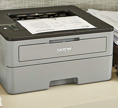 Brother Compact Monochrome Laser Printer, HL-L2350DW, Wireless Printing, Duplex Two-Sided Printing, Amazon Dash Replenishment Ready (Renewed)