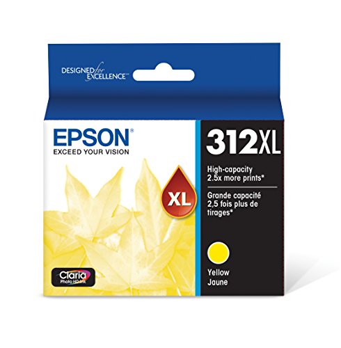 Epson T312XL320 Claria Photo HD Magenta High Capacity Cartridge Ink & T312XL420 Claria Photo HD Yellow High Capacity Cartridge Ink