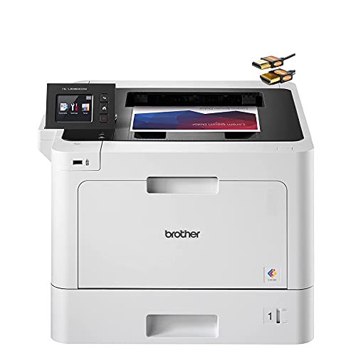 Brother HL L83 CDW Series Business Wireless Color Laser Printer - Auto Duplex Printing - Mobile Printing - Up to 33 Pages/Min - 2.7 inch Color Touchscreen (Renewed)