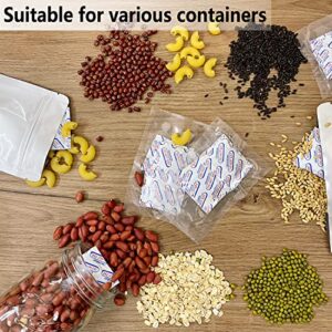 Oxygen Absorbers for Food storage 300CC, 100 PCS (10x PCS of 10) O2 Absorbers Food Grade for Mylar Bags, Canning ,Freeze Dryer, Dehydrated, and Preserved Foods - Long Term Storage