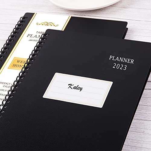 2023 Planner - 2023 Planner with Weekly and Monthly Spreads, Jan 2023 - Dec 2023, 6.25" × 8.3", Strong Twin-Wire Binding, Round Corner, Improving Your Time Management Skill