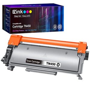 e-z ink (tm) compatible toner cartridge replacement for brother tn450 tn420 tn-450 tn-420 to use with hl-2270dw hl-2280dw hl-2230 hl-2240 mfc-7360n mfc-7860dw dcp-7065dn intellifax 2840 2940 (1 black), 6852689