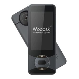 wooask language translator device portable real-time voice translation in 138 different languages and accents for learning, travel, business and daily tasks
