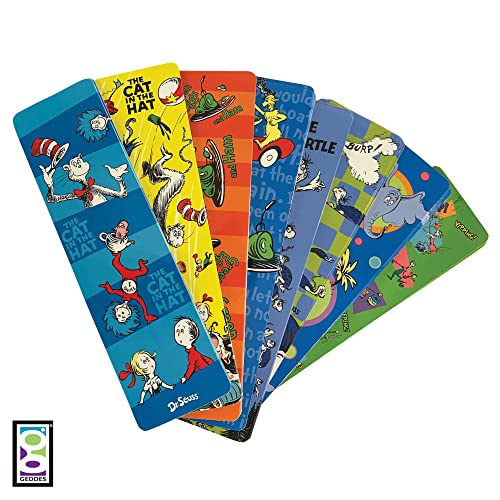 Raymond Geddes 66869 Dr Seuss Assorted Bookmarks for Kids (Pack of 50)