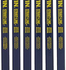 IRWIN Carpenter Pencil, Medium Lead, 6-Piece (66400)