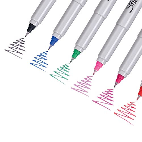 Sharpie Permanent Markers, Ultra-Fine Tip - Black, Pack of 2