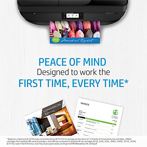 HP 61 / 61Xl (Cz138fn) Ink Cartridges (Tri-Color/Black) 2-Pack in Retail Packaging