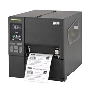 wasp wpl408 industrial direct thermal/thermal transfer printer – label print – ethernet – usb – serial
