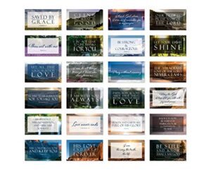 jbh creations share a verse bible cards with full scripture – pack of 48
