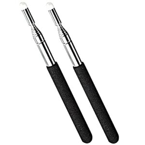 sijianke2 pack telescopic teachers pointer,teaching pointer,hand pointer extendable telescopic retractable pointer classroom whiteboard pointer handheld presenter