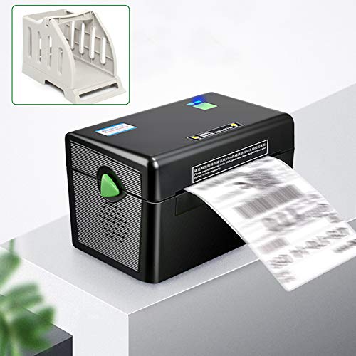 WINUS Shipping Label Printer, 70" x 4.25" -Commercial XP-DT108B Portable USB 2.0 High Speed Thermal Label Barcode Electric Printer Marker Writer Machine for Warehouse