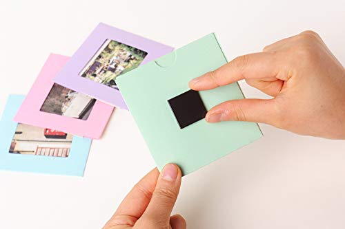 105-Piece Flexible Magnetic Squares for Light Everyday Use; Strong Adhesive - Just Peel & Stick