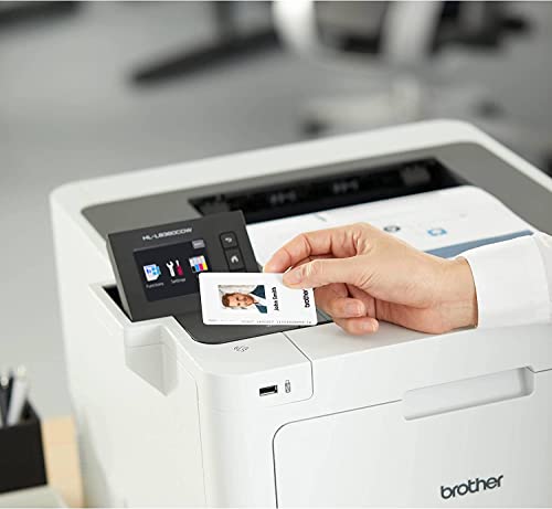 Brother HL-L8360CDW Wireless Single-Function Color Laser Printer - Print Only - USB, Ethernet, WiFi, NFC Connectivity, 2.7" Touchscreen LCD, 31 ppm, 600 x 2400 dpi, Auto Duplex Printing (Renewed)