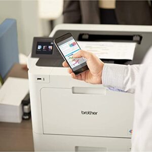 Brother HL-L8360CDW Wireless Single-Function Color Laser Printer - Print Only - USB, Ethernet, WiFi, NFC Connectivity, 2.7" Touchscreen LCD, 31 ppm, 600 x 2400 dpi, Auto Duplex Printing (Renewed)