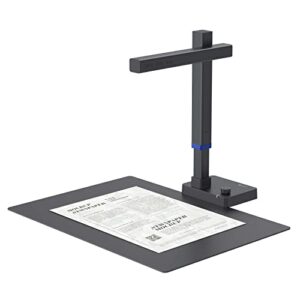 czur shine ultra smart portable document scanner, usb book scanner with ocr auto-flatten & deskew, document camera for desktop/laptop, capture size a3, compatible with windows & mac os