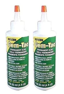 beacon gem-tac permanent adhesive, 4-ounce – 2 pack