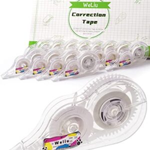 WeLiu Correction Tape, 12-Pack