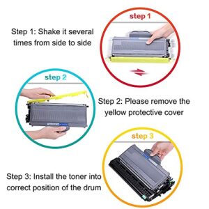 Compatible Toner Printer Cartridge Replacement for Brother TN360 TN-360 TN330 for Brother HL-2170W HL-2140 MFC-7840W MFC-7340 MFC-7345N DCP-7040 DCP-7030 DCP-7045N (Black, High Yield, 2-Pack)