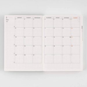 Hobonichi Techo Planner Book [English/A6/January 2023 Start/Monday Start]