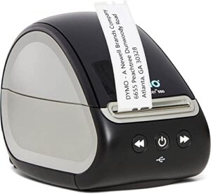 dymo labelwriter 550 usb label printer – direct thermal printing, prints up to 62 labels per minute, automatic label recognition