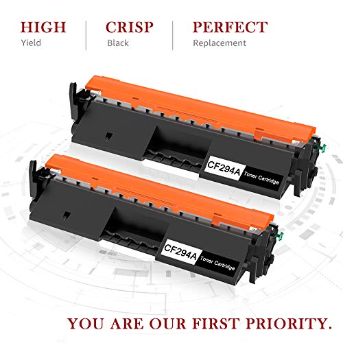 Toner Kingdom Compatible Toner Cartridge Replacement for HP 94A CF294A to Use with HP M118dw MFP M148dw M148fdw M149fdw M148 M118 M149 Toner Printer (Black, 2 Pack)