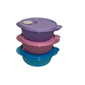 Tupperware Crystalwave Microwave Container Set 3