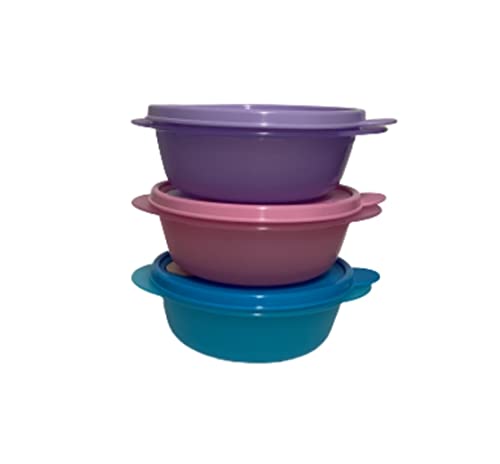 Tupperware Crystalwave Microwave Container Set 3