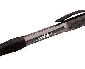 Paper Mate Profile RT Retractable Ballpoint Pen, Bold Point, 1.4mm, Black Ink, 2 Packs of 3 Pens