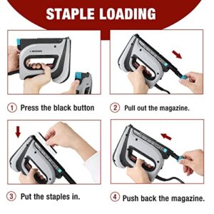 Arrow Electric Staple Gun Kit, Corded Stapler with 3750 Pieces T50 1/4", 3/8", 1/2" Staples, for Upholstery Professional and DIY Projects, T50ACD