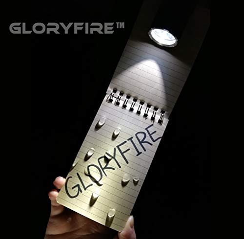 GLORYFIRE Waterproof Notebook Tactical All-Weather Spiral Memo Paper Notepad with Waterproof Grid Paper for Outdoor Activities Recording 3"x5" (5pcs)