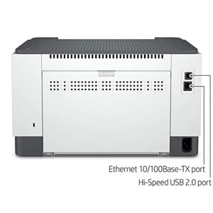 HP Laserjet M209dw Single-Function Wireless Monochrome Laser Printer - Print only - 30 ppm, 600 x 600 dpi, 8.5" x 14" Legal, Auto Duplex Printing, USB, WiFi, Ethernet, Cbmou External Webcam (Renewed)