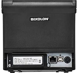 Bixolon SRP-350PLUSIIICOSG Thermal Printer with Power Supply and USB Cable, Serial/USB/Ethernet, Black (Renewed)