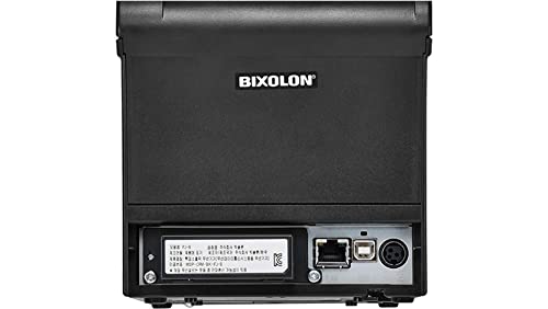 Bixolon SRP-350PLUSIIICOSG Thermal Printer with Power Supply and USB Cable, Serial/USB/Ethernet, Black (Renewed)