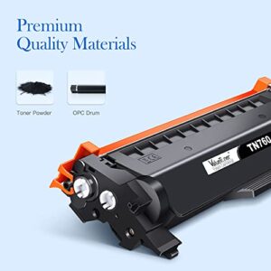 Valuetoner Compatible Toner Cartridge Replacement for Brother TN760 TN 760 TN730 TN-730 to use with HL-L2350DW HL-L2395DW HL-L2390DW HL-L2370DW MFC-L2690DW MFC-L2750DW MFC-L2710DW DCP-L2550DW(2-Black)