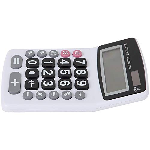 Lily's Home Jumbo 12-Digit Desktop Calculator - White