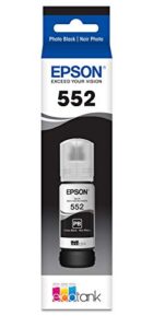 epson claria et premium t552120 high capacity bottle ink – photo black