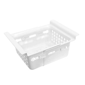 freezermax single basket – universal chest freezer organizer basket -fits freezers with interior box front to back measurement of 16″ to 21 1/2″ – single adjustable basket (1 basket only)