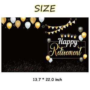 WATINC Retirement Party Jumbo Greeting Card, Writable Theme Party Large Guest Book Farewell Party Decor, Signature Official Congrats Retired Party Supplies Photo Booth Props, Gift for Office Colleague