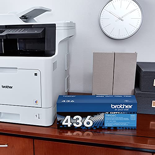 Brother TN-436C HL-L8360 L9310 MFC-L8900 L9570 Toner Cartridge (Cyan) in Retail Packaging