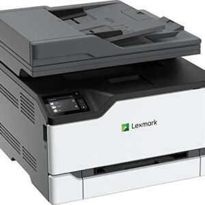 Lexmark MC3326adwe Color Multifunction Laser Printer with Print, Copy, Fax, Scan and Wireless Capabilities, Two-Sided Printing with Full-Spectrum Security and Prints Up to 26 ppm (40N9060)