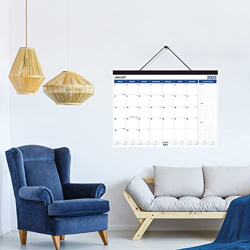 2023-2024 Desk Calendar, 18 Month Desk Calendar/Wall Calendar Combo, 22" x 17", January 2023-June 2024, Highlight Holidays, Planning Calendar, Thick Paper