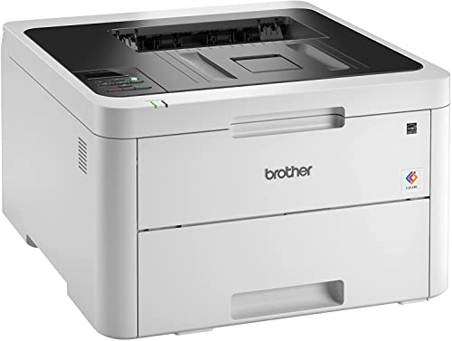 Brother HL-L32 30CDW Series Compact Digital Wireless Color Laser Printer - Mobile Printing - Auto Duplex Printing - Ethernet & USB Connectivity - Print Up to 25 Pages/Min + HDMI Cable