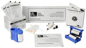 zebracard 105909g-057 cleaning swab kit for all zebra card printers (pack of 25)