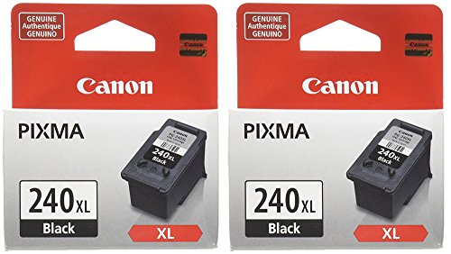 Canon QmrhP Cartridge, PG-240XL Black (2 Pack)